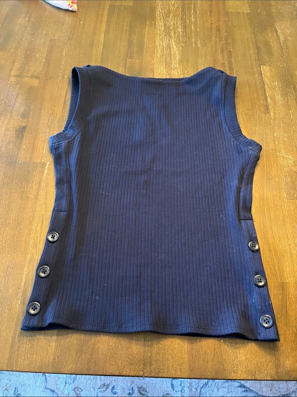 J crew ribbed rank button detail xs new